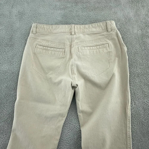 Chicos So Slimming Khaki Pants Size 00 (XS) Cotton/Rayon/Spandex Womens 4173 - Picture 2 of 9